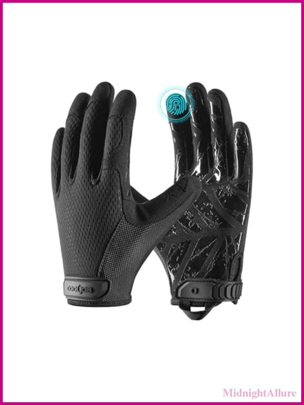 Mechanic Safety Work Gloves Anti-Slip Silicone Grip Touchscreen Breathable